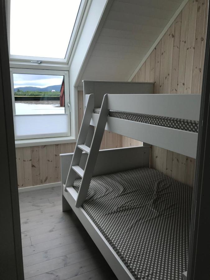 Nappstraumen Seafront Cabin Leknes Exterior foto